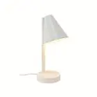 Nordlux Lámpara De Mesa Wilmer Metal Blanco | Apta para 1x E14