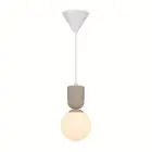 Nordlux Sadie Colgante De Luz Composite Beige | Apta para 1x E14