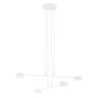 Emibig Colgante De Luz Modus Acero Blanco | Apta para 5x GX53 - Max 12W
