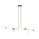 Emibig Colgante De Luz Gravity Acero Negro | Apta para 8x E14 - Max 10W