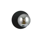 Emibig Luz De Pared Oslo Acero Negro | Apta para 1x E14 - Max 10W