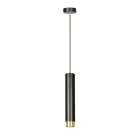 Emibig Colgante De Luz Kibo Acero Negro | Apta para 1x GU10 - Max 10W