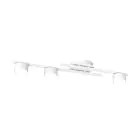 Emibig Luz de techo Fragment Acero Blanco | Apta para 3x GX53 - Max 12W