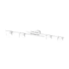 Emibig Luz de techo Fragment Acero Blanco | Apta para 4x GX53 - Max 12W