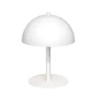 Emibig Lámpara De Mesa Mogu Acero Blanco | Apta para 2x G9 - Max 8W