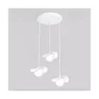 Emibig Colgante De Luz Ritual Acero Blanco | Apta para 3x G9 - Max 8W