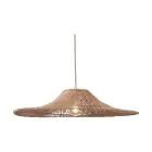 Good&Mojo Colgante De Luz Cancun Rattan Natural L | Apta para 1x E27 
