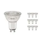 Multipack 10x Noxion PerfectColor Foco LED GU10 PAR16 4W 345lm 60D - 940 Blanco Frio | Mejor reproducción de color - Regulable - Reemplazo 50W