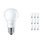 Multipack 10x Philips Corepro LED Bulbo E27 Pera Mate 8W 806lm - 840 Blanco Frio | Reemplazo 60W