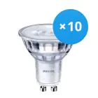 Multipack 10x Philips Corepro LED Foco GU10 PAR16 3W 240lm 36D - 840 Blanco Frio | Regulable - Reemplazo 35W