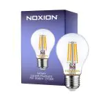 Noxion Lucent con Filamento LED E27 Pera Clara 7W 806lm - 827 Luz muy Cálida | Regulable - Reemplazo 60W