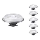 Multipack 6x Philips MASTER LED Foco G53 AR111 10.8W 600lm 40D - 927 Luz muy Cálida | Mejor reproducción de color - Regulable - Reemplazo 50W