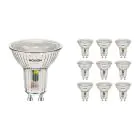 Multipack 10x Noxion Foco LED GU10 PAR16 4.8W 450lm 36D - 827 Luz Muy Cálida | Reemplazo 65W