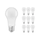 Multipack 10x Ledvance Classic LED E27 Pera Mate 8.5W 806lm - 840 Blanco Frio | Reemplazo 60W