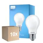 Multipack 10x Philips Corepro LED Bulbo E27 Pera Mate 10.5W 1521lm - 830 Luz Cálida | Reemplazo 100W