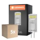 Multipack 5x Ledvance Performance LED Capsule Clara G4 1.5W 200lm - 827 Luz Muy Cálida | Reemplazo 20W
