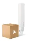 Multipack 9x Philips CorePro PL-C LED 8.9W 990lm - 830 Luz Cálida | 2-Pines - Reemplazo 26W