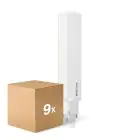 Multipack 9x Philips CorePro PL-C LED 8.9W 1100lm - 840 Blanco Frio | 2-Pines - Reemplazo 26W