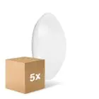 Multipack 5x Ledvance Surface Circular 400 24W 840 1920lm Blanco IP44 | Blanco Frio