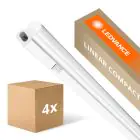 Multipack 4x Ledvance Pantalla LED Linear Compacto Cambiar 14W 1500lm - 840 Blanco Frio | 120cm