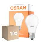 Multipack 10x Osram Parathom LED Star E27 Pera Mate 8.5W 806lm - 827 Luz muy Cálida | Reemplazo 60W