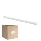 Multipack 4x Noxion Pantalla LED Batline V2.0 8W 990/1080/1050lm - 830-865 CCT | 60cm