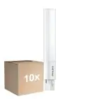 Multipack 10x Philips CorePro PL-S LED 5W - 830 Luz Cálida | 2-Pines - Reemplazo 11W