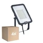 Multipack 4x Philips Proyector LED Ledinaire BVP167 70W 8400lm 110D - 830-840-865 CCT | IP65 - Simétrico