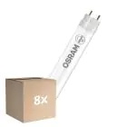 Multipack 8x Osram Tubo LED T8 (EM/Mains) Standard Output 5.4W 650lm - 840 Blanco Frio | 44cm - Reemplazo 15W