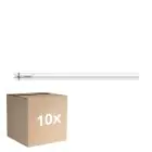 Multipack 10x Philips Master Tubo LED T8 (EM/Mains) Ultra Output 13.5W 2500lm - 840 Blanco Frio | 120cm - Reemplazo 36W