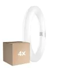Multipack 4x Osram Tubo LED T9 Circular (EM/Mains) 11W 1320lm - 840 Blanco Frio | Reemplazo 22W