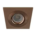 Noxion Empotrado Foco Boxi MR16 Ajustable Textura & Brillante Oro | Recorte 80mm - IP20 - Incl. GU10 Casquillo