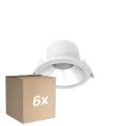 Multipack 6x Noxion Downlight LED Apollo V2.0 6-12W 720-1500lm 60D - 830/840 CCT | 145mm - Recorte 120mm