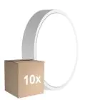 Multipack 10x Ledvance Plafón LED Techo/Pared Esférica Blanco 9.5W 1220lm - 830-840 CCT | 262mm - IP65