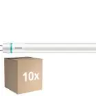 Multipack 10x Philips Tubo LED T8 MASTER Value (EM/Mains) High Output 19.3/23W 2900/3400lm - 830 Luz Cálida | 150cm - Lumen Cambiar - Reemplazo 58W