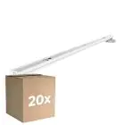 Multipack 20x Noxion Pantalla Click V2 LED T8 | Apta para 2x 120cm Tubo LED