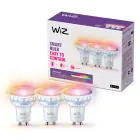 Multipack 3x WiZ Smart Foco LED GU10 PAR16 5W 400lm 36D | Mejor Reproducción De Color - Regulable - Reemplazo 50W