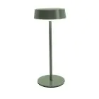 Eglo Lámpara De Mesa Simeri Solar Acero Verde 3W 250lm - 830-860 Ajustable Blanco | IP44 - Regulable al tacto - USB-C