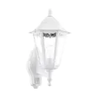 Eglo Luz De Pared Navedo Aluminium Blanco | IP44 - Apta para 1x E27 - Sensor De Movimiento