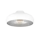 Eglo Luz de techo Mogano Blanco, Plata | Apta para E27
