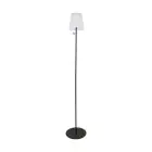 Eglo Lámpara de pie Scordiano-L Solar Acero Negro 2W 220lm - 830-840-865 CCT | IP44 - USB-C