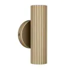 Eglo Luz De Pared Portillo Acero Latón Up & Down | Apta para 2x GU10
