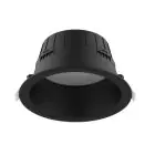 Noxion Downlight LED Hera Profundo Empotrado Negro 21W 2400lm 100D - 827-830-840 CCT | 226mm - Recorte 200mm