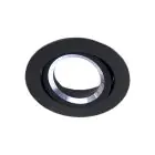 Noxion Empotrado Spot Drome MR16 Ajustable Negro | Recorte 69mm - GU10 Casquillo