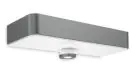 Steinel LED Luz de pared XSolar SOL-O Antracita 140lm - 830 Luz Cálida | Solar - Sensor de movimiento y luz 